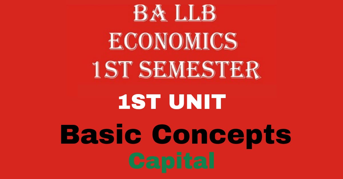 WHAT IS CAPITAL? EXPLAIN ITS IMPORTANCE AND FEATURES.