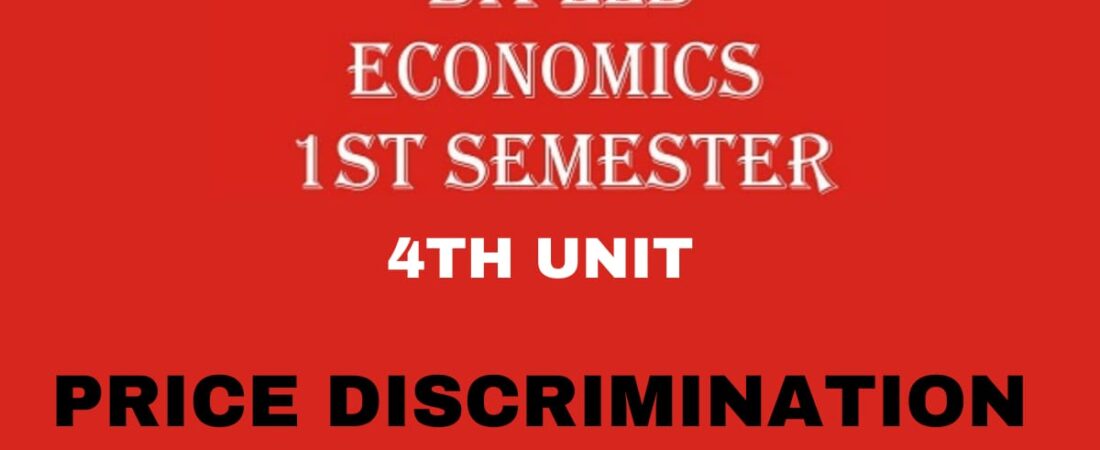 What do you mean by Price Discrimination? Explain its Degrees of Discrimination.