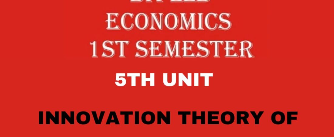 Define Profit? Explain the Innovation theory of Profit?