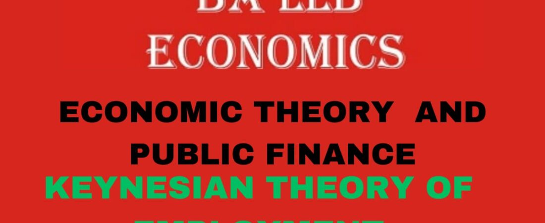 Explain the Keynesian Theory of Employment/Explain Keynes’s Principle of Effective Demand?