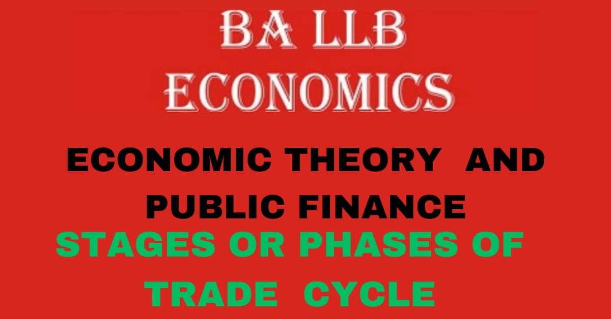 Define trade cycles. What are the different phases of a trade cycles?