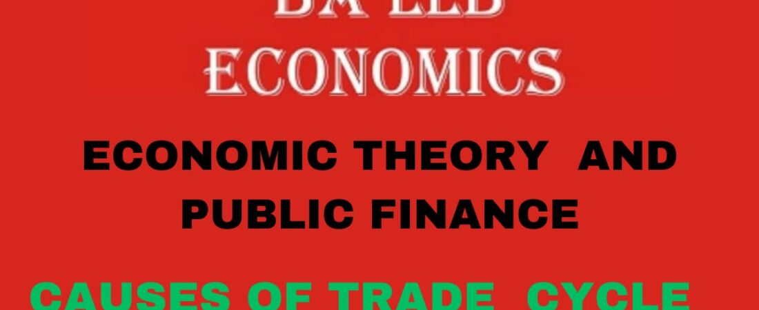 What is trade cycle? Explain the causes of trade cycle.