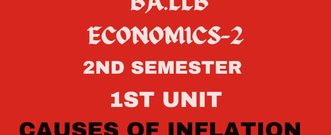 What is Inflation? Explain its causes?