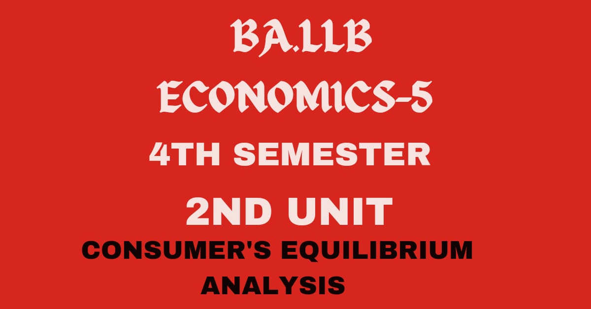 Explain the consumers equilibrium under indifferent analysis under indifferent curve.